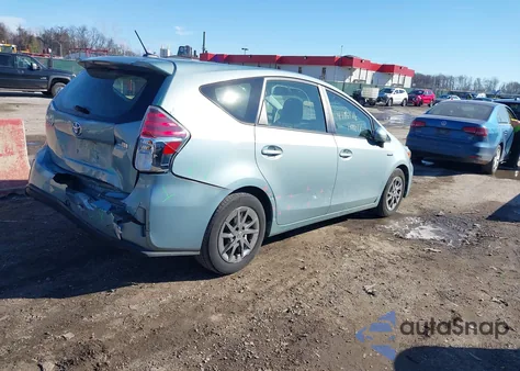 2015 Toyota Prius V Three из США, поврежденный, VIN JTDZN3EU2FJ017035